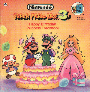 Super Mario Birthday Party on Super Mario Bros  3  Happy Birthday  Princess Toadstool    Super Mario