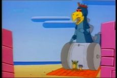 Kooky revealing the Mega Mechanasaur to Bowser.