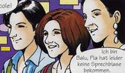 Nicole, Pia and Balu (from left to right).