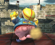 The Wario Waft, when barely charged up.