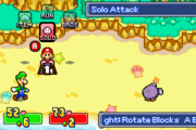 Mario having the Heavy-G status
