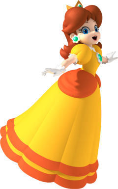 Mario Coloring Sheets on Princess Daisy   Super Mario Wiki  The Mario Encyclopedia