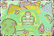 Map of the Beanbean Kingdom.