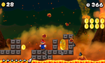 Raining Debris, from New Super Mario Bros., New Super Mario Bros. Wii, New Super Mario Bros. 2 New Super Mario Bros. U respectively.