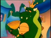 King Koopa, wielding the Golden Plunger.