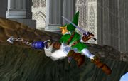The Hookshot, as seen in Super Smash Bros. Melee.