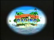 The intro screen from the Donkey Kong Racing trailer.
