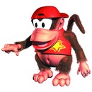 Diddy Kong as seen in Donkey Kong Country 2: Diddy's Kong Quest.