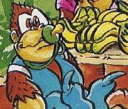 Kiddy Kong as he appears in "Donkey Kong in: Banana Day 24."