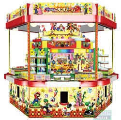 A appearance of the arcade game machine.