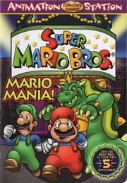 An image of the DVD Cover, the special Mario Mania! edition of Super Mario Bros. Super Show!.