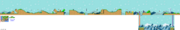 The level's layout