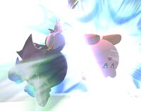 Meta Knight finishes off his Final Smash.