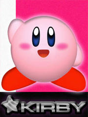 Kirby as seen in Super Smash Bros. Melee.