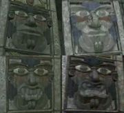 The four faces of Inka Dinka Doo.