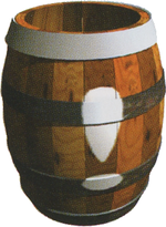 An Invincibility Barrel.