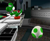 Egg Lay in Melee.