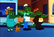 Four Koopa Zombies.