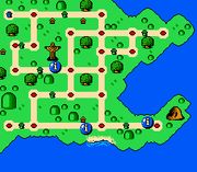 The map of Rio De Janeiro as it appears in Mario is Missing!.