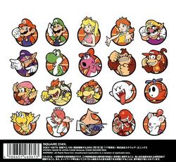 Back cover including all characters artwork (excluding Cactuar).