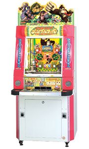 The Donkey Kong: Jungle Fever arcade machine.
