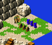 Bowser ordering his Koopa Troop in eastern side of Moleville.