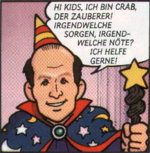 Crab as seen in the Club Nintendo comic.