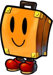 Stuffwell serving the Mario brothers.