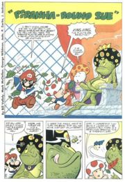 An image of the page that came from the comics.
