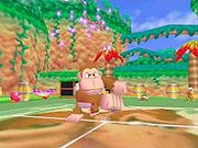 Donkey Kong Jr. in Mario Tennis.