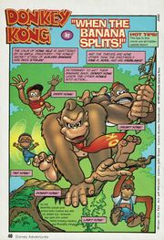 The first page of When the Banana Splits