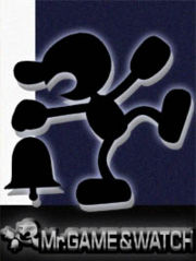 Mr. Game & Watch in Super Smash Bros. Melee.