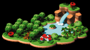The map view of Tadpole Pond.