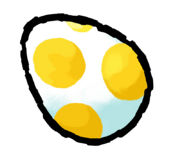 A Yellow Egg.