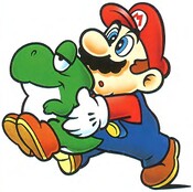 An image of the drawing from Super Mario World.