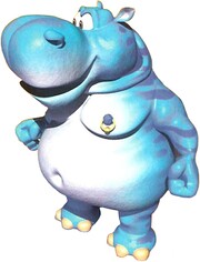 Scoff the Hippopotamus.