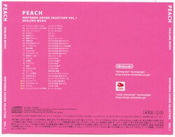 Back cover including the track listing.