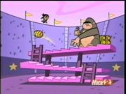 Juandissimo attempts to rescue Remy from the DK-like gorilla.