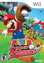 The boxart for Mario Super Sluggers.