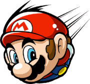 Mario as a pinball.