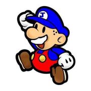 Old, could be Mario and Luigi's dad?