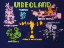 A map of Videoland.