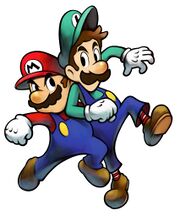 Mario and Luigi care for each other deeply, but also have a more competitive side.