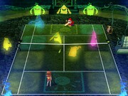 A match in session.