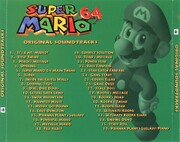 The back cover of the album.