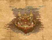 The Shakedown Schooner on the map.