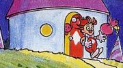 Kid Klown in front of his house.