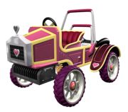 Princess Peach's Heart Coach.