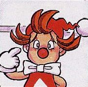 Kid Klown in "Warios Weihnachtsmärchen".