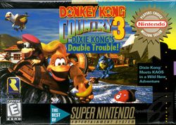 Boxart for the popular addition to the Donkey Kong Country series.